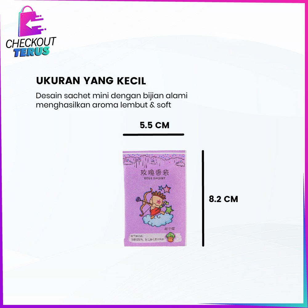 CT C835 Pengharum Ruangan Sachet Mini Serbaguna Pewangi Ruangan Aromaterapi Lemari Pakaian Parfum Ruangan Saset Pewangi Mobil