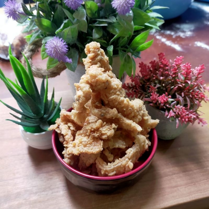 

Kulit ayam crispy / chicken skin