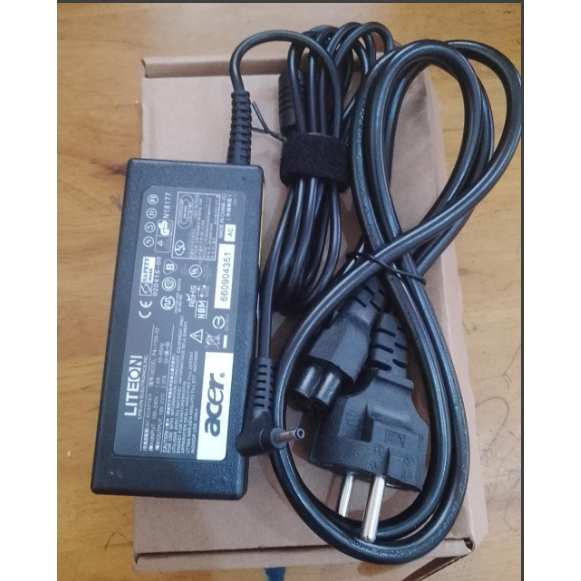 ADAPTOR LAPTOP ACER ASPIRE 19V-2.37A CHARGER NOTEBOOK 19 V 2.37 A colokan mini kecil 3.0x1.1