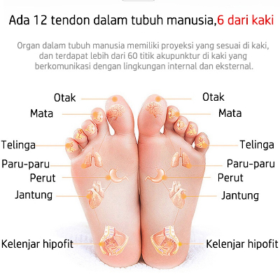 Pijat Kaki Elektrik EMS(Electrical Muscle Stimulation) untuk melancarkan sirkulasi darah dan merilekskan kaki.