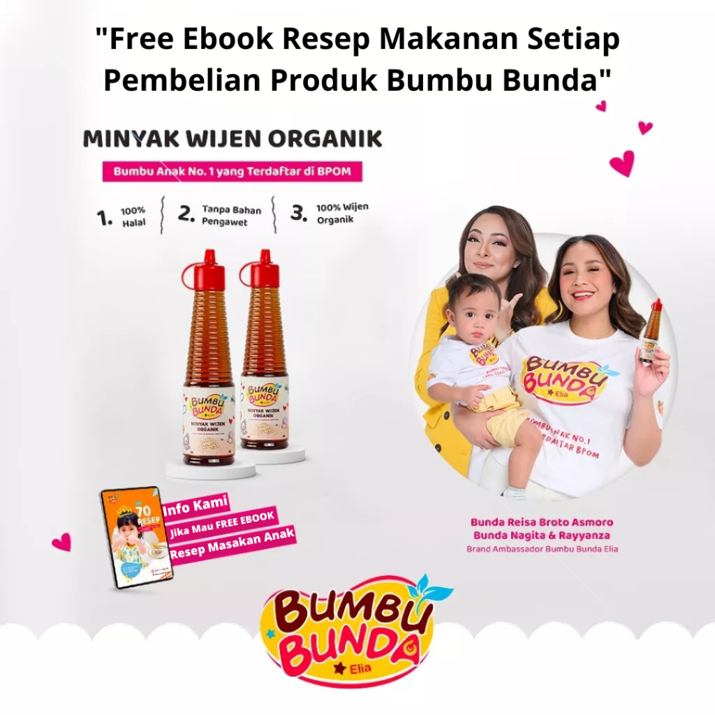 

Bumbu Bunda Minyak Wijen Organik 150ml