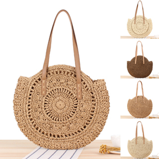 Women Bags Shoulder Bag Women Tas Rotan Rami Pantai 10209