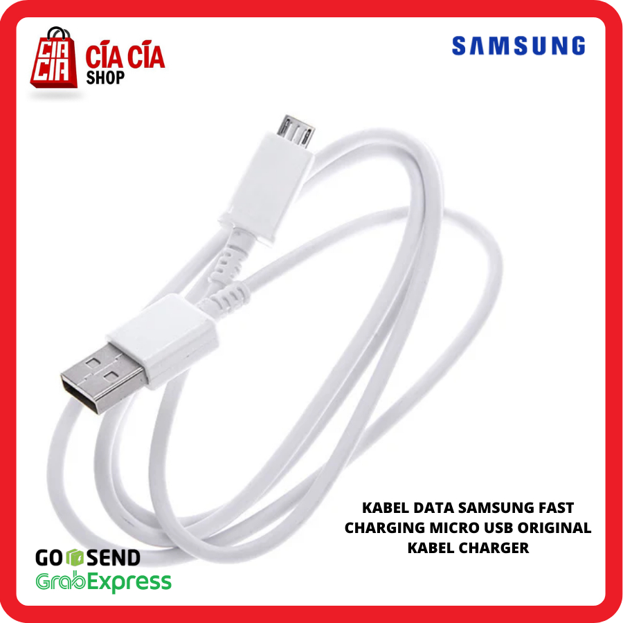 Kabel data micro usb fast charging samsung original / kabel charging samsung original fast charging