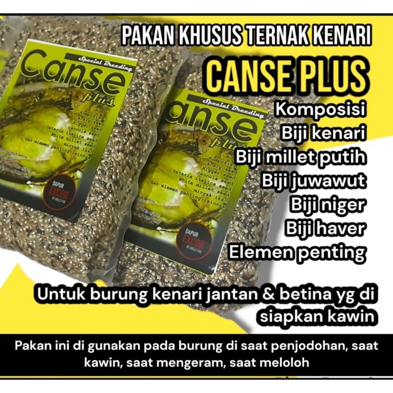 Pakan Kenari Spesial Ternak Breeding -500gr