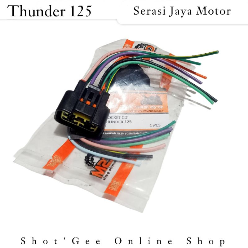 Soket CDI Thunder125 / Smash Titan / Soket CDI Thunder 125/Smash Titan