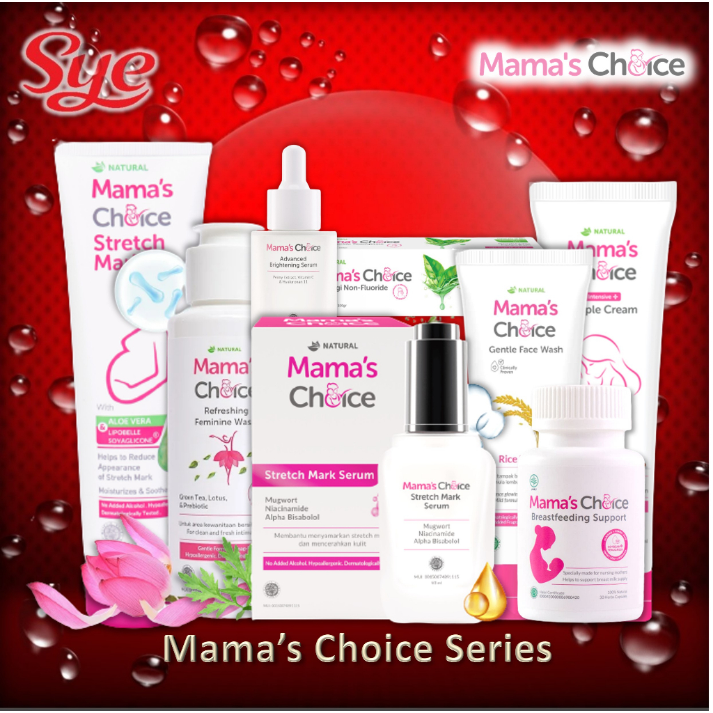 BPOM MAMA'S CHOICE DRY SERUM DEODORANT 5OML / MAMA CHOICE DEODORANT IBU HAMIL HALAL / SYE