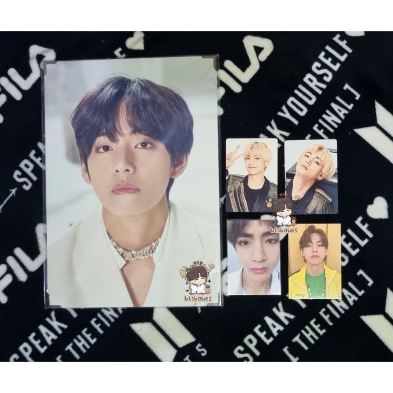 PC TAEHYUNG V BTS Mini PC Mini Photocard SYS Tae V 2 / PC TAEHYUNG V BTS PC Cardigan Butter Tae V / 