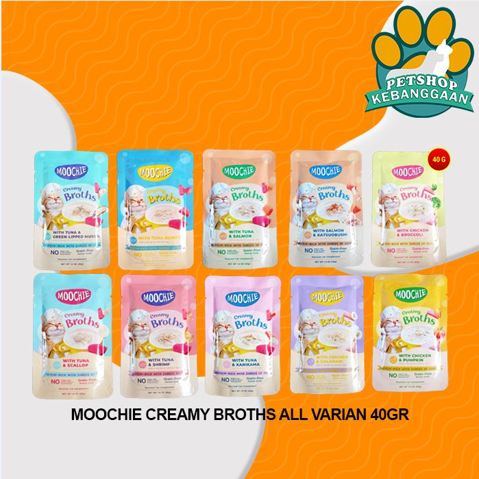 Snack Cat Treat Cemilan Kucing Moochie Creamy 40 gram