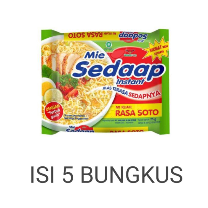 

MIE SEDAP RASA SOTO