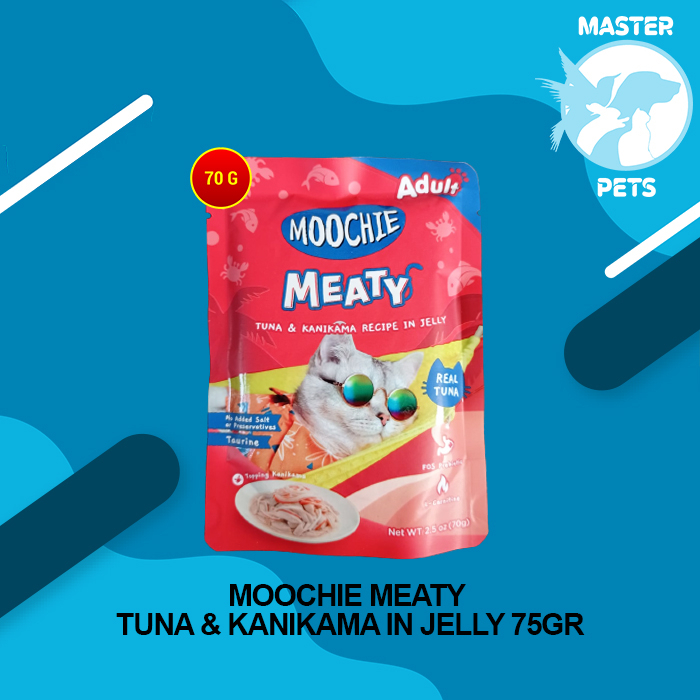 Makanan Basah Kucing Moochie Wet Food Pouch Sachet 70 Gram