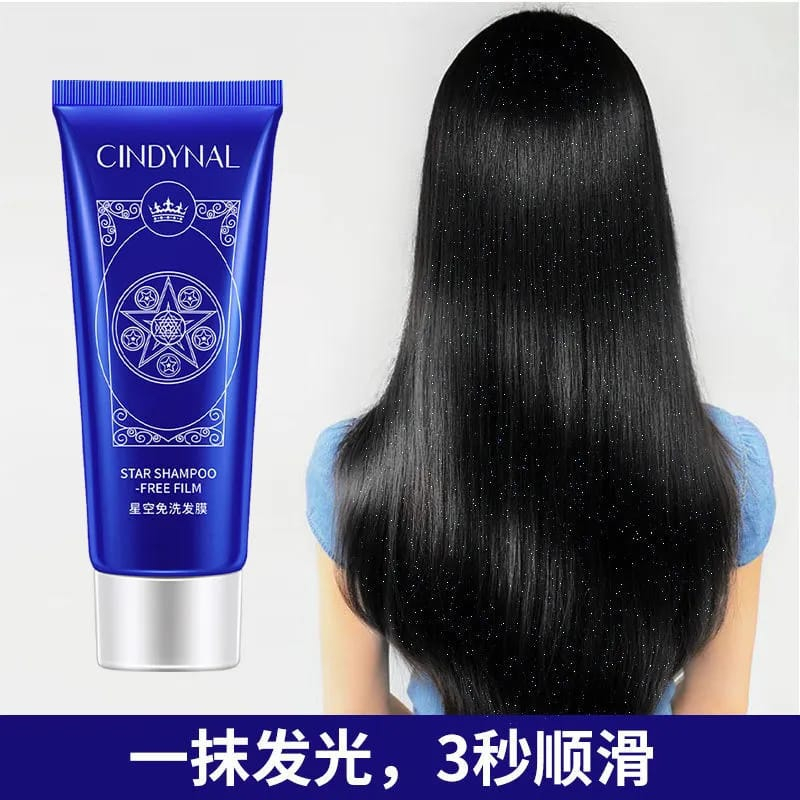 IMPORT GLITTER RAMBUT BERKILAU HALUS DAN LEMBUT STAR SKY SHIMMER HAIR CINDYNAL 80G