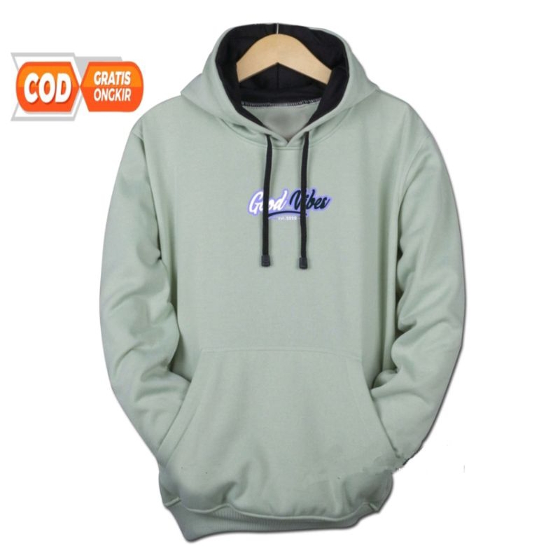 Sweater Hoodie Pria Wanita Distro Kachios Bahan Cotton Flecce Sedia Big Size Jaket distro switer dis