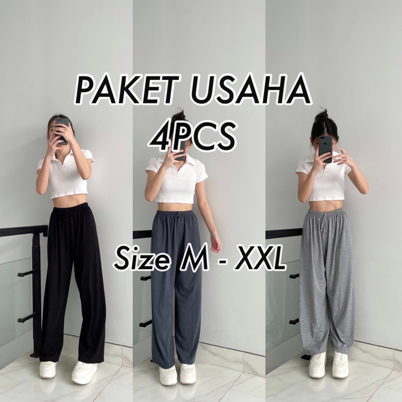 4PCS PAKET USAHA UMARA PANTS M L XL XXL