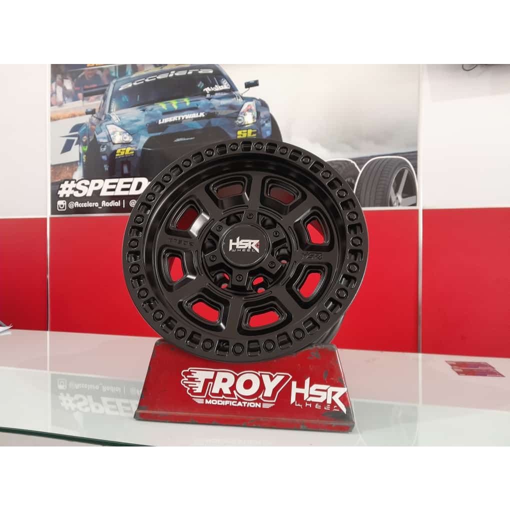 Velg Mobil Racing R15 HSR XTS02 Ring 15 Velg Strada,Hardtop, Panther