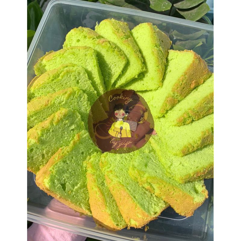 

PANDAN CHIFFON CAKE BY JUJU