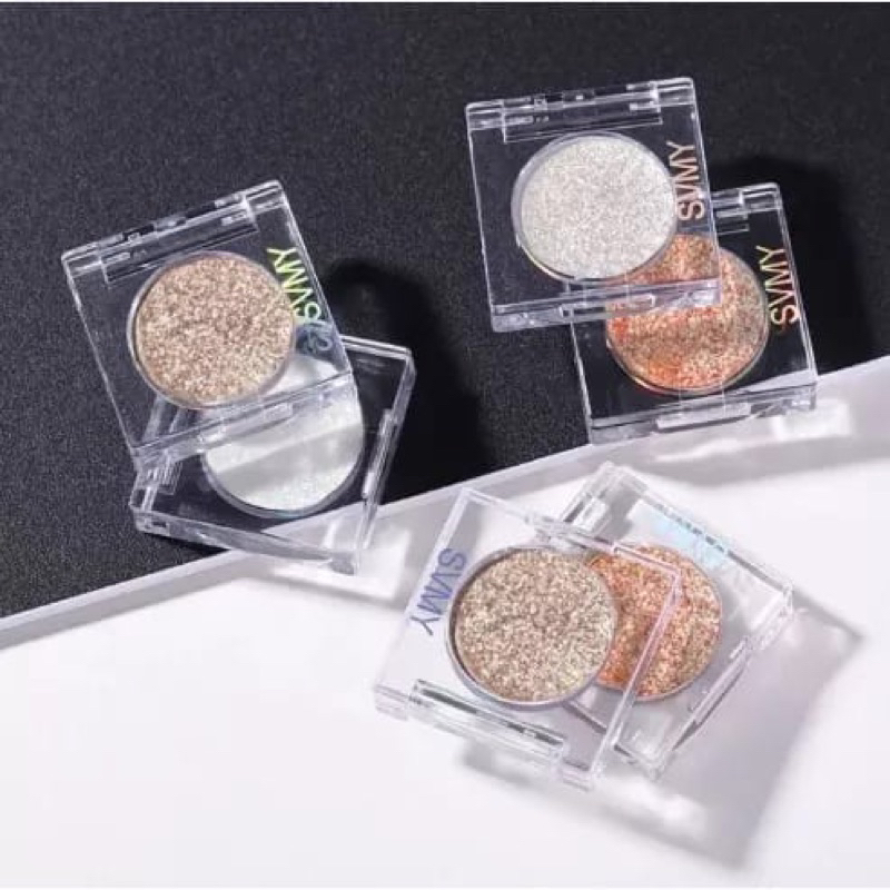 LAMEILA SVMY 5138 MINI EYESHADOW-HIGHLIGHTTER COLOR GEOMETRY MULTI FUNGSI