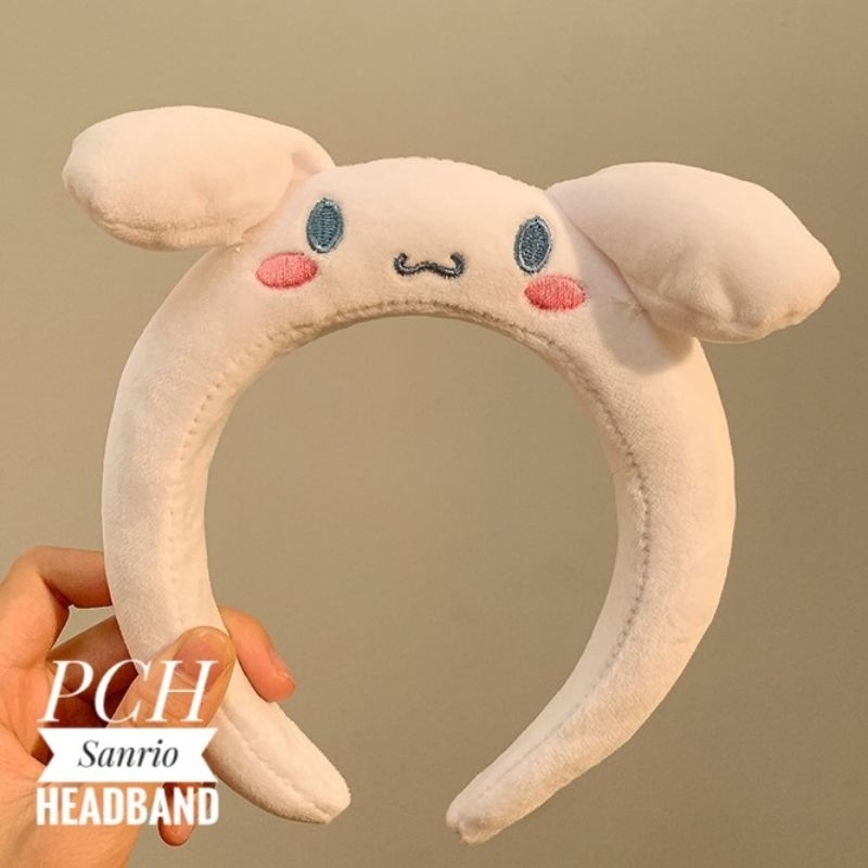 PCH BANDO SANRIO FLUFFY 3D / Bando Pompompurin / Bando Kuromi / Melody / Cinnamoroll