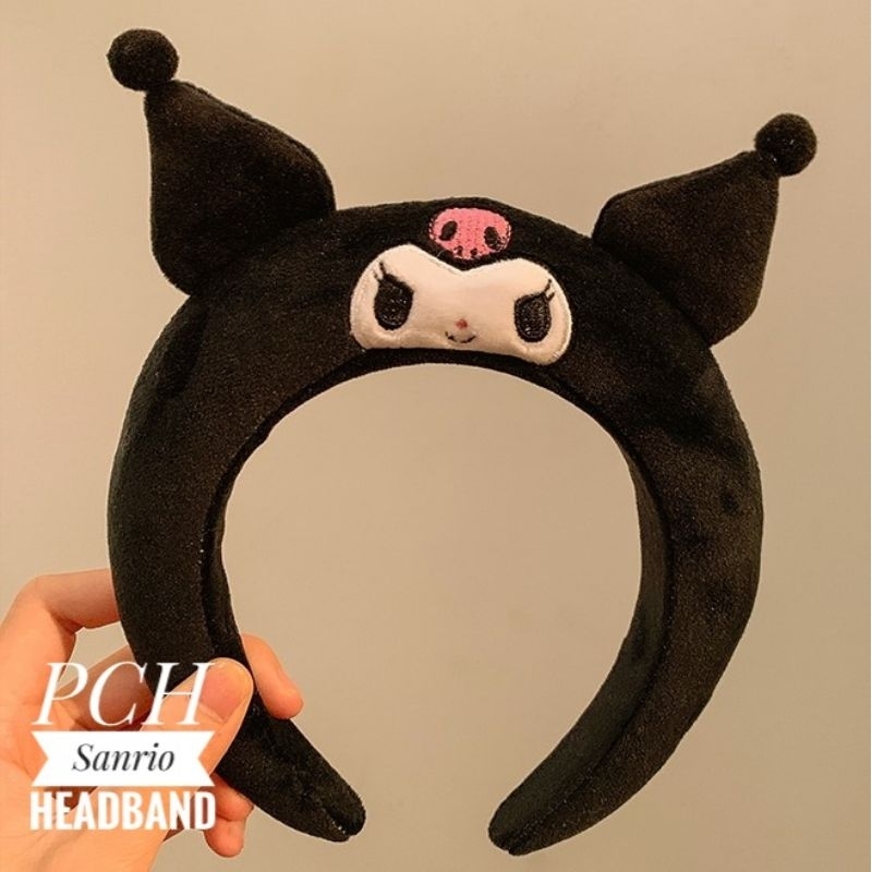 PCH BANDO SANRIO FLUFFY 3D / Bando Pompompurin / Bando Kuromi / Melody / Cinnamoroll