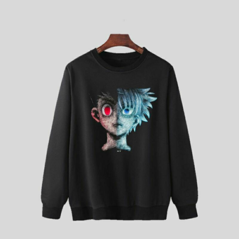 JAKET HOODIE SWEATER ANAK LAKI LAKI PEREMPUAN ANIME KILLUA UMUR 2-12 TAHUN MURAH