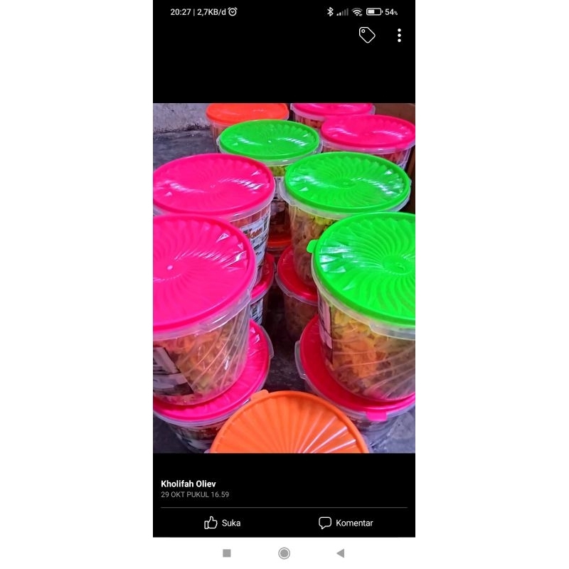 REMPEYEK/PEYEK KACANG DAN UDANG EBI KEMASAN TOPLES 3ltr