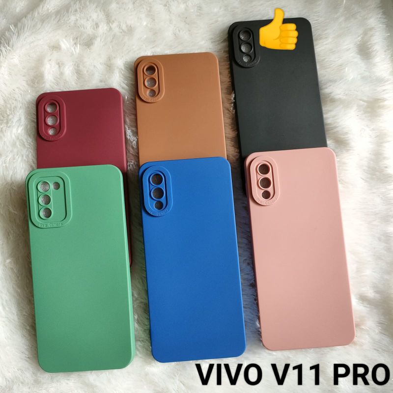 Softcase pro camera for Vivo v11 pro TPU candy pro