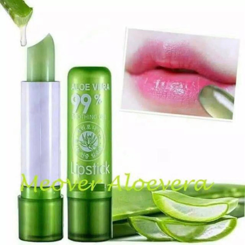 LIP BALM ALOEVERA 99% MEOVER KISS BEAUTY
