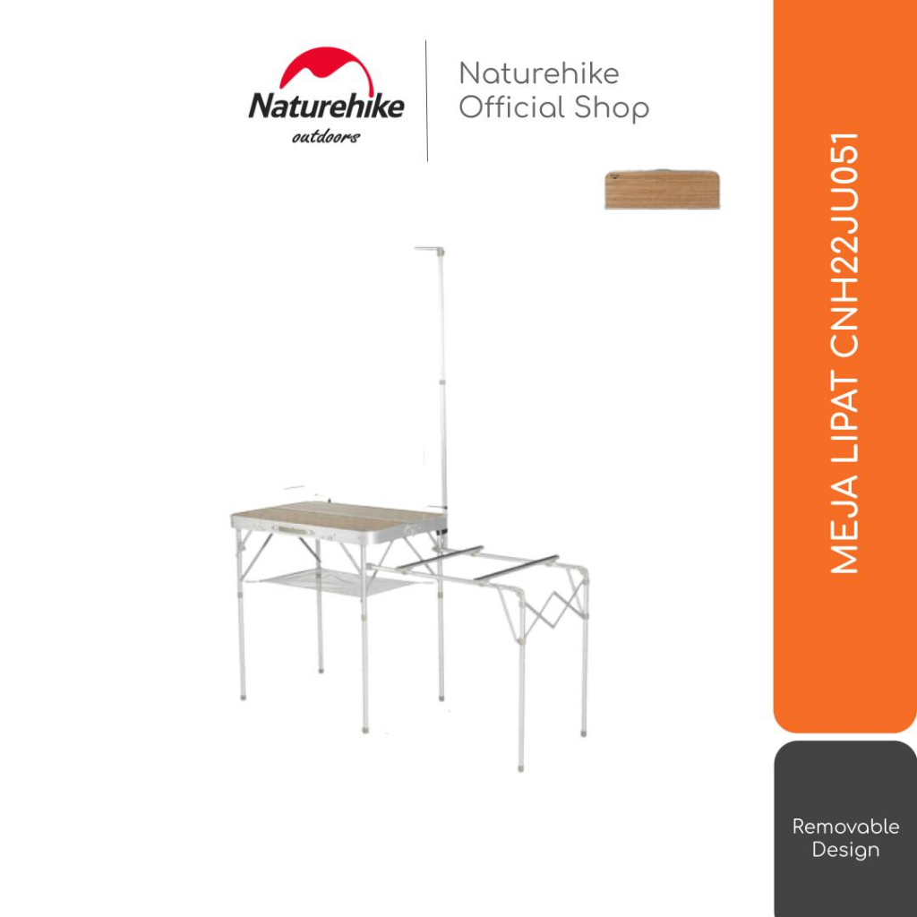 MEJA LIPAT PORTABLE KITCHEN / DAPUR CAMPING NATUREHIKE CNH22JU051
