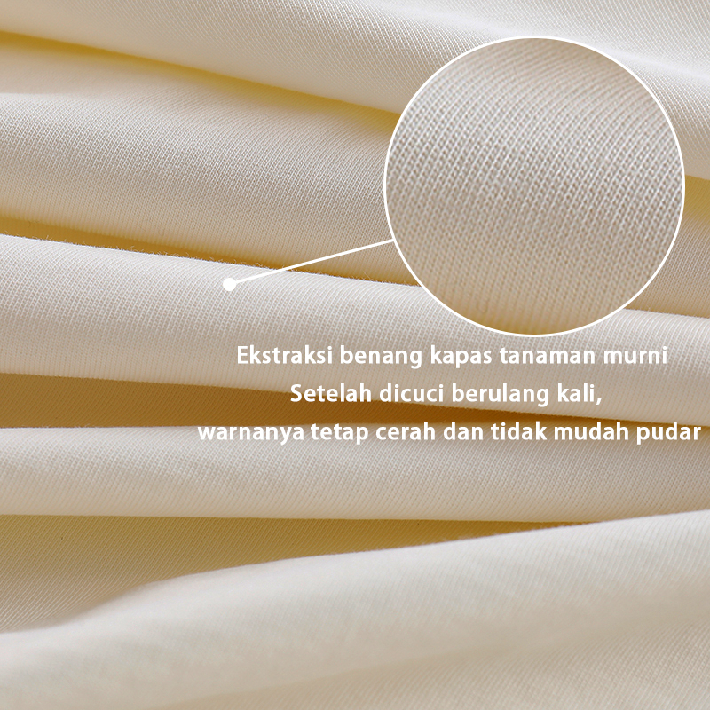 Print T-shirt Kaos Lengan Pendek Cartoon Boy Girl Dessert Oversize Atasan Wanita Korean Style