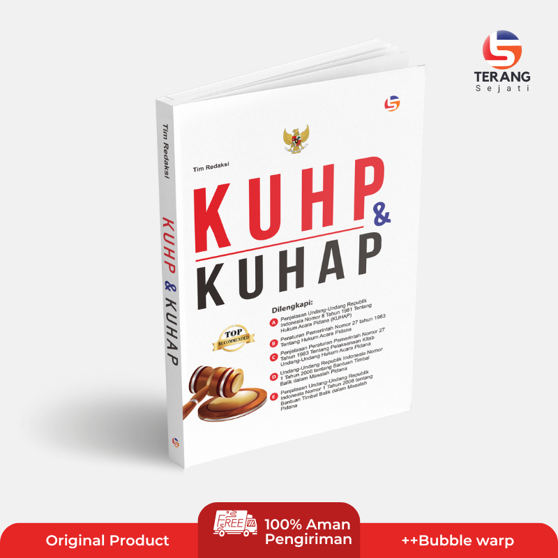 Terang Sejati - KUHP dan KUHAP - Buku Belajar KUHP KUHAP Mudah dan Murah