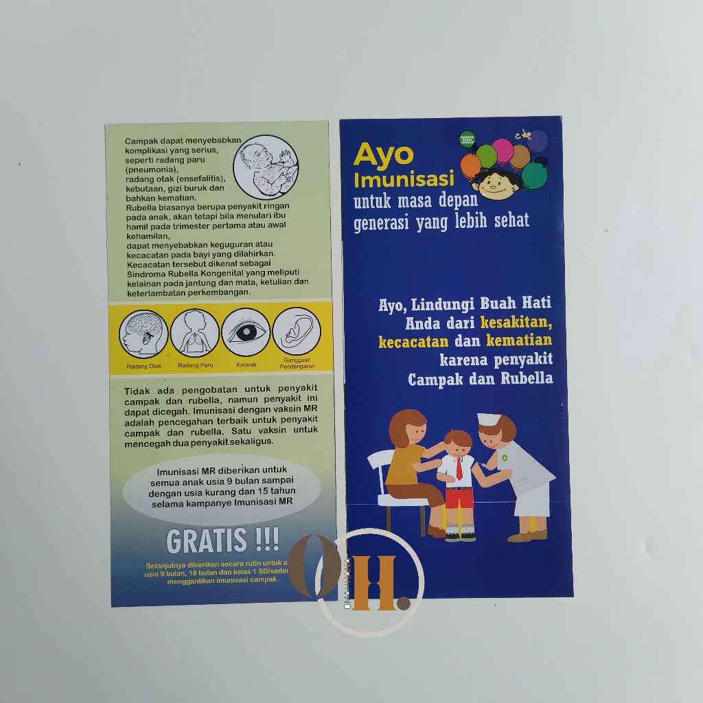 

Flyer Ayo Imunisasi - Flyer MR Rubella - Flyer Campak Rubella - Flyer Balita - Vaksin Anak