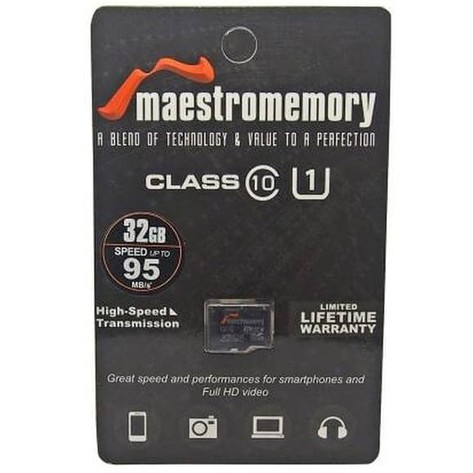 Micro SD Maestro  CLASS10 Non Adaptor 8GB 16GB 32GB 64GB 128GB  Micro SD HC/Vgen/V-Gen/Card/Memori speed up to 95mbps