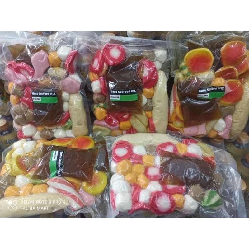 

Baso Seafood Mix Plus Bumbu