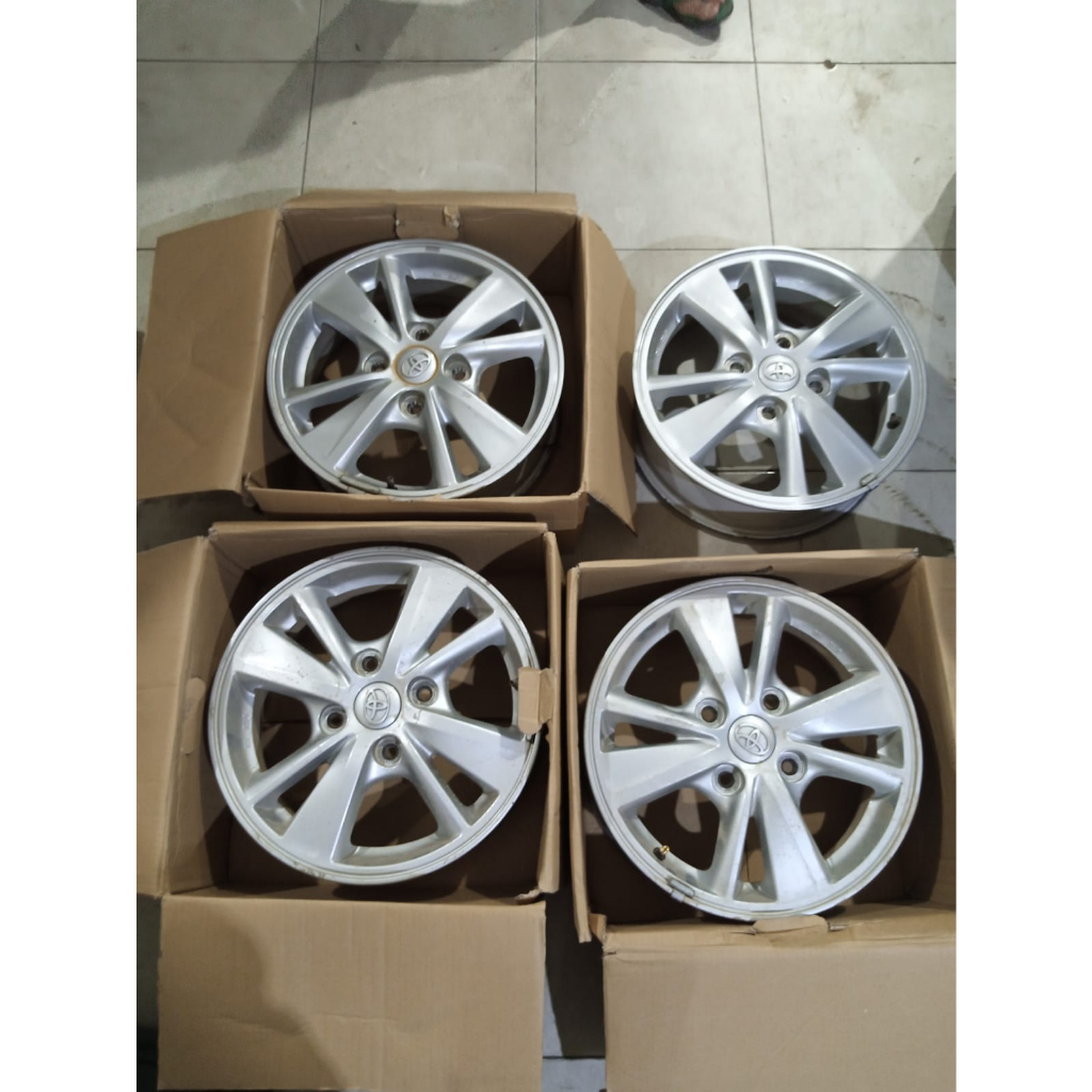 VELG MOBIL STANDAR AVANZA VELOZ SECOND RING 15 PCD 4X114