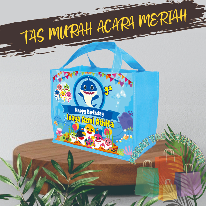 

GOODIE BAG MURAH / TAS ULTAH CUSTOM /TAS ULTAH PROMO/ TAS ULTAH SHARK 2