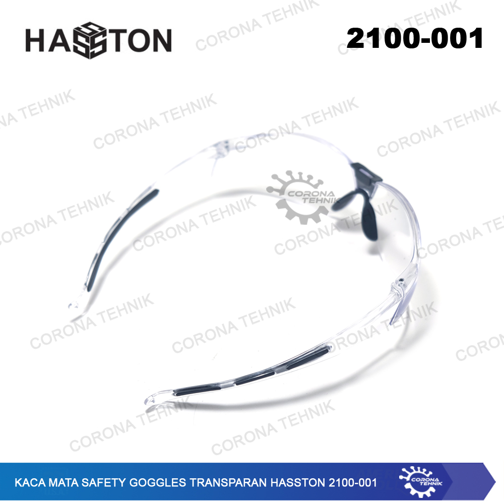 Goggles Transparan Hasston 2100-001 Kaca Mata Safety