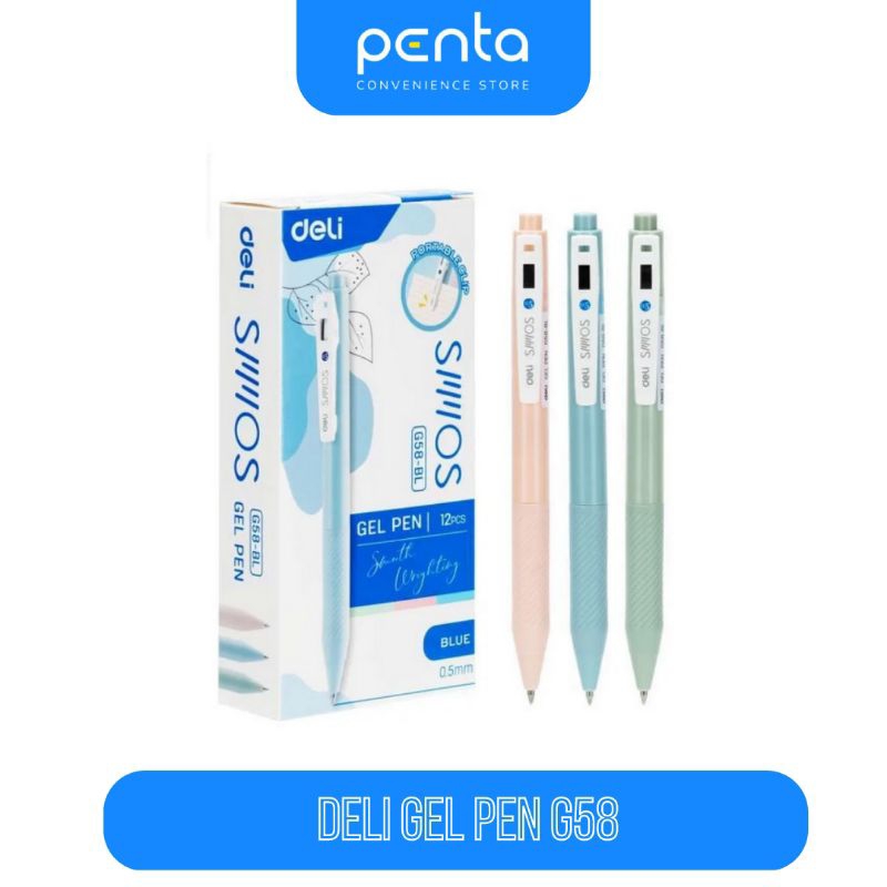 

DELI GEL PEN G58 BALLPOINT GEL