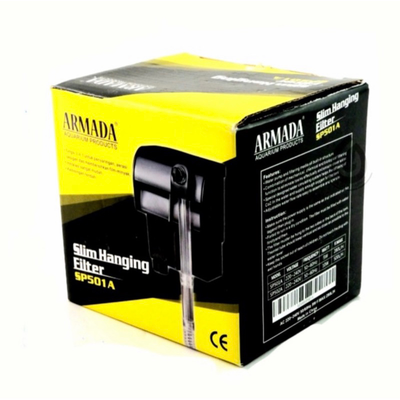 filter gantung hang on  mini air terjun aquascape aquarium tank kecil 501
