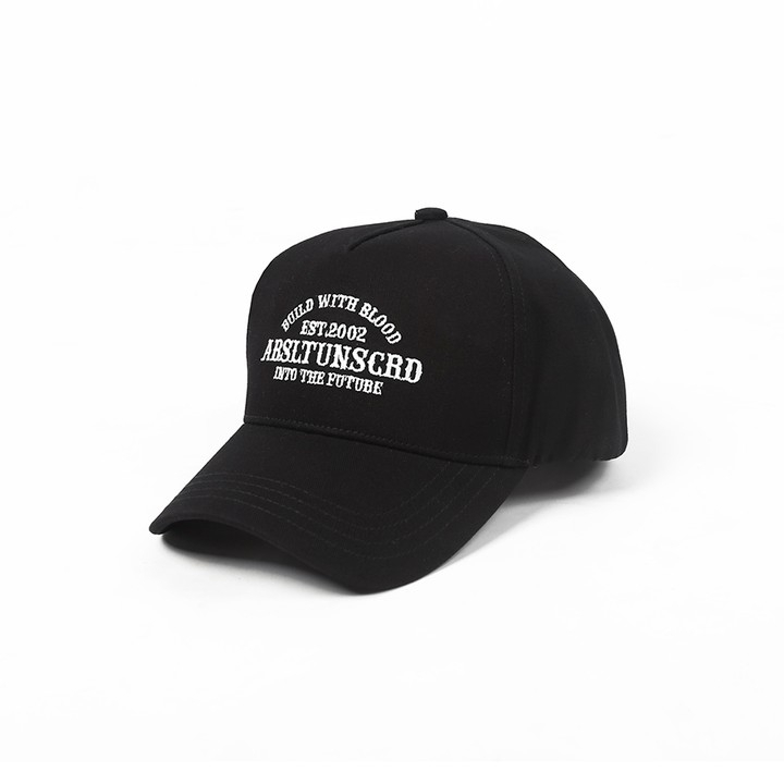 308 ABSLTUNSCRD BASE BALL CAP INTO FUTURE - BLACK