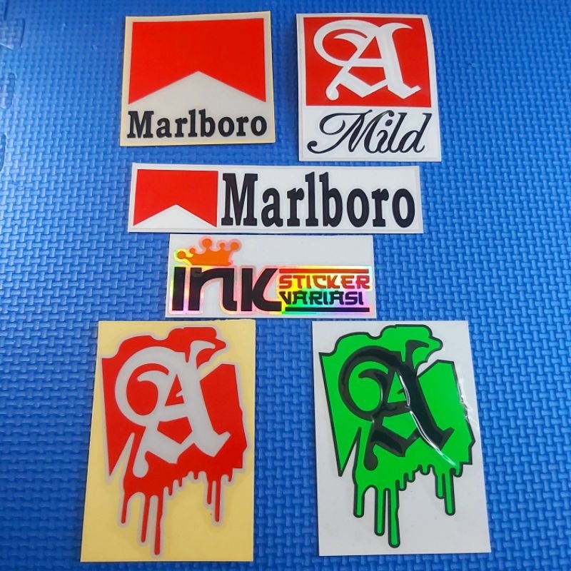 Sticker merk A mild cutting