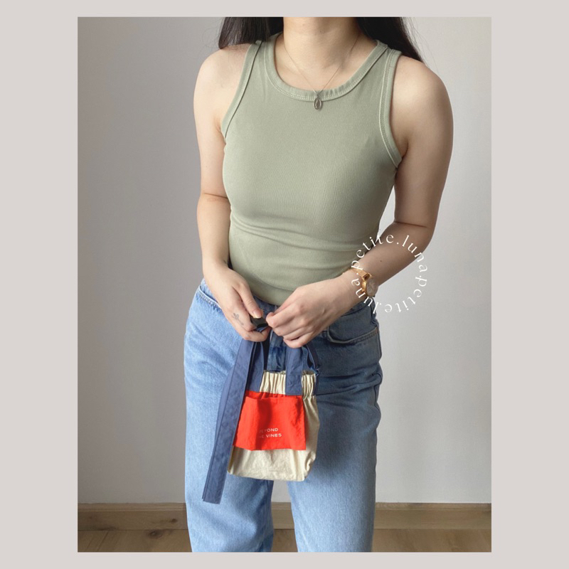 Yeji Tank Top - Tank Top Knit - Crop Top - CropTop Stretch - Tanktop Rajut Inner Top Wanita - Tankto