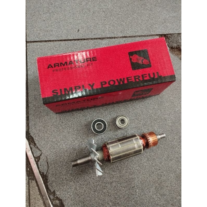 armature angker 1900/angker mesin serut makita dan sejenisnya