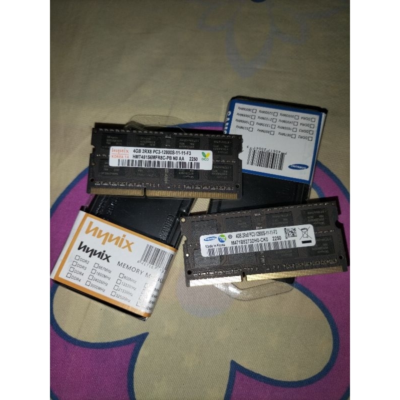 RAM Samsung Laptop 4GB DDR 3