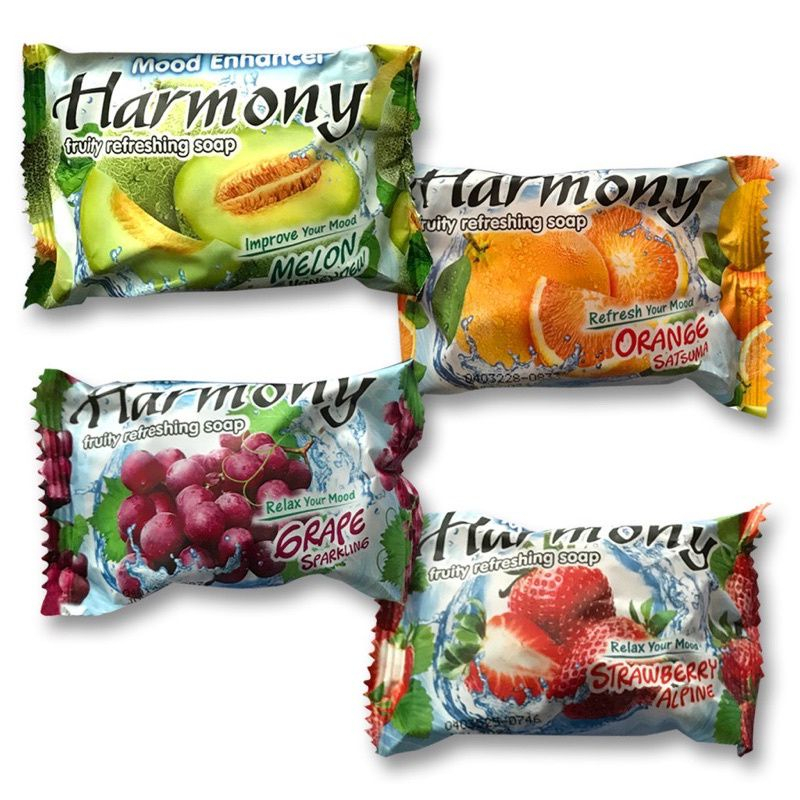 HARMONY Fruity refreshing soap / sabun batang aroma buah segar