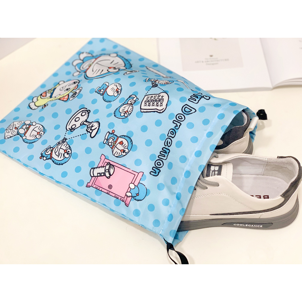 Tas serut serbaguna sanrio TS05 sepatu kosmetik kitty melody kuromi cinamoroll snoopy drawstring bag