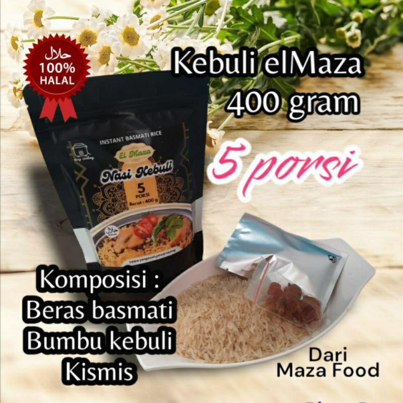 

Nasi kebuli El maza 400g - nasi arab instan
