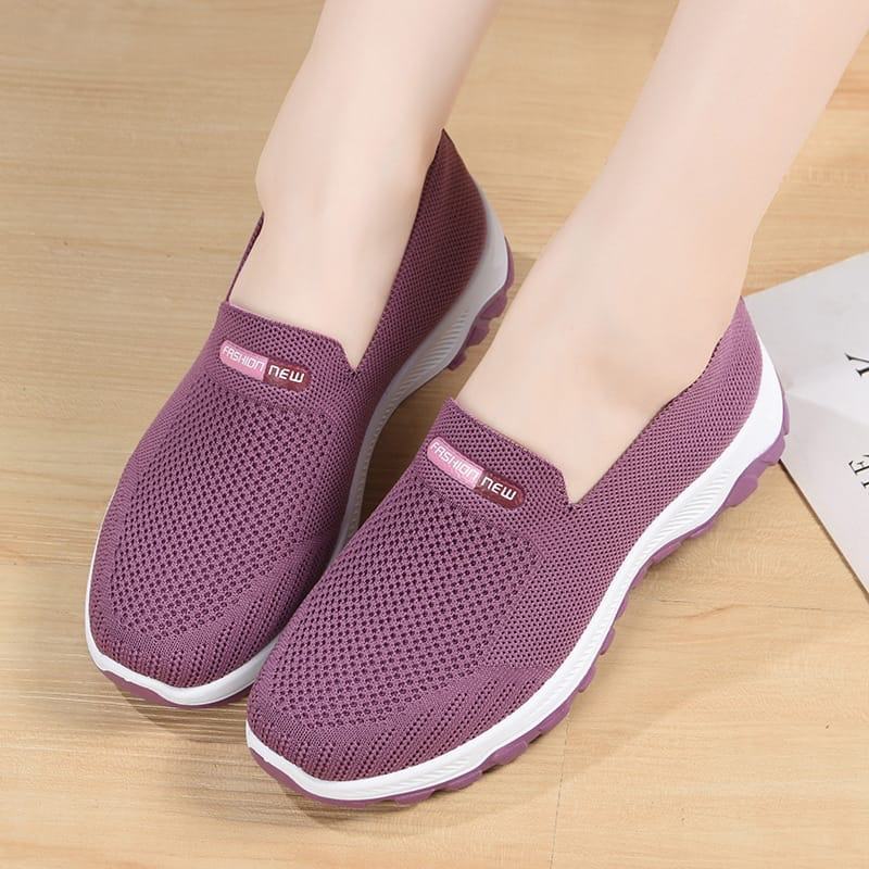 GROSIRTAS LV0109 Sepatu Slip On Wanita Import Sepatu Sport Slip On Fashion Sport Shoes Wanita Korean