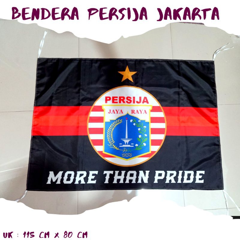 BENDERA PERSIJA JAKARTA MORE FLAG BESAR TERMURAH