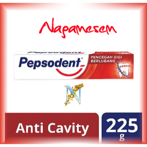 Pepsodent 225g , 190g Pasta Gigi pepsodent pencegah gigi berlubang Pepsodent 225gr 225 gr 190 gr 225 g 190 g