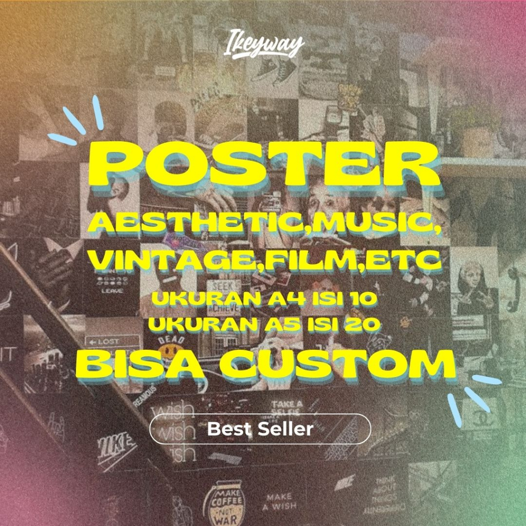 Poster Dinding Aesthetic | Poster Band Poster Metal | poster dinding estetik vol. 1