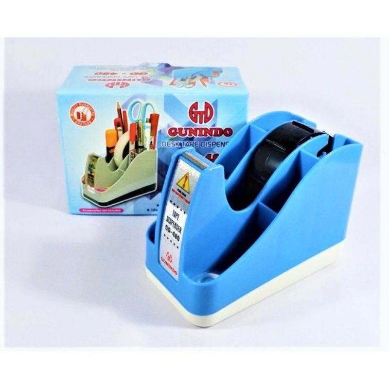 

Desk tape dispenser gunindo/Pemotong isolasi Gunindo / tempat isolasi dan perlengkapan pulpen